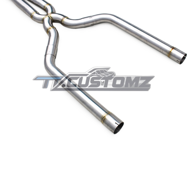 BMW M5 F90 CAT-BACK EXHAUST SYSTEM (VALVETRONIC) TITANIUM / STAINLESS STEEL
