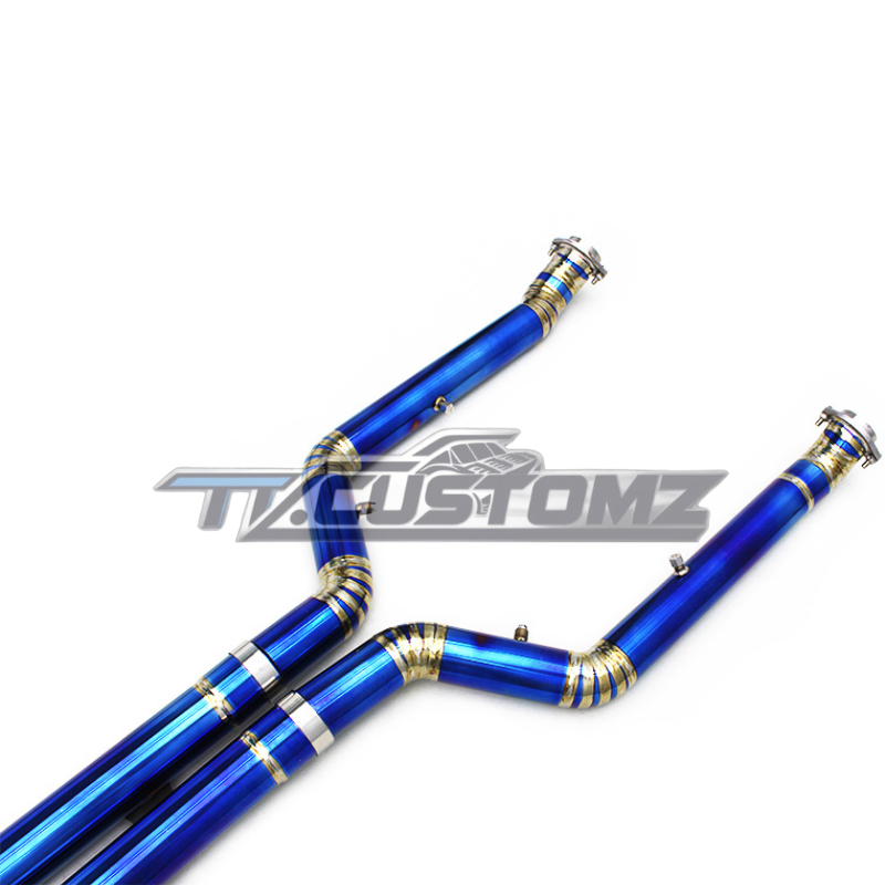 BMW M5 (G90,G99) CAT-BACK EXHAUST SYSTEM (VALVETRONIC) TITANIUM / STAINLESS STEEL