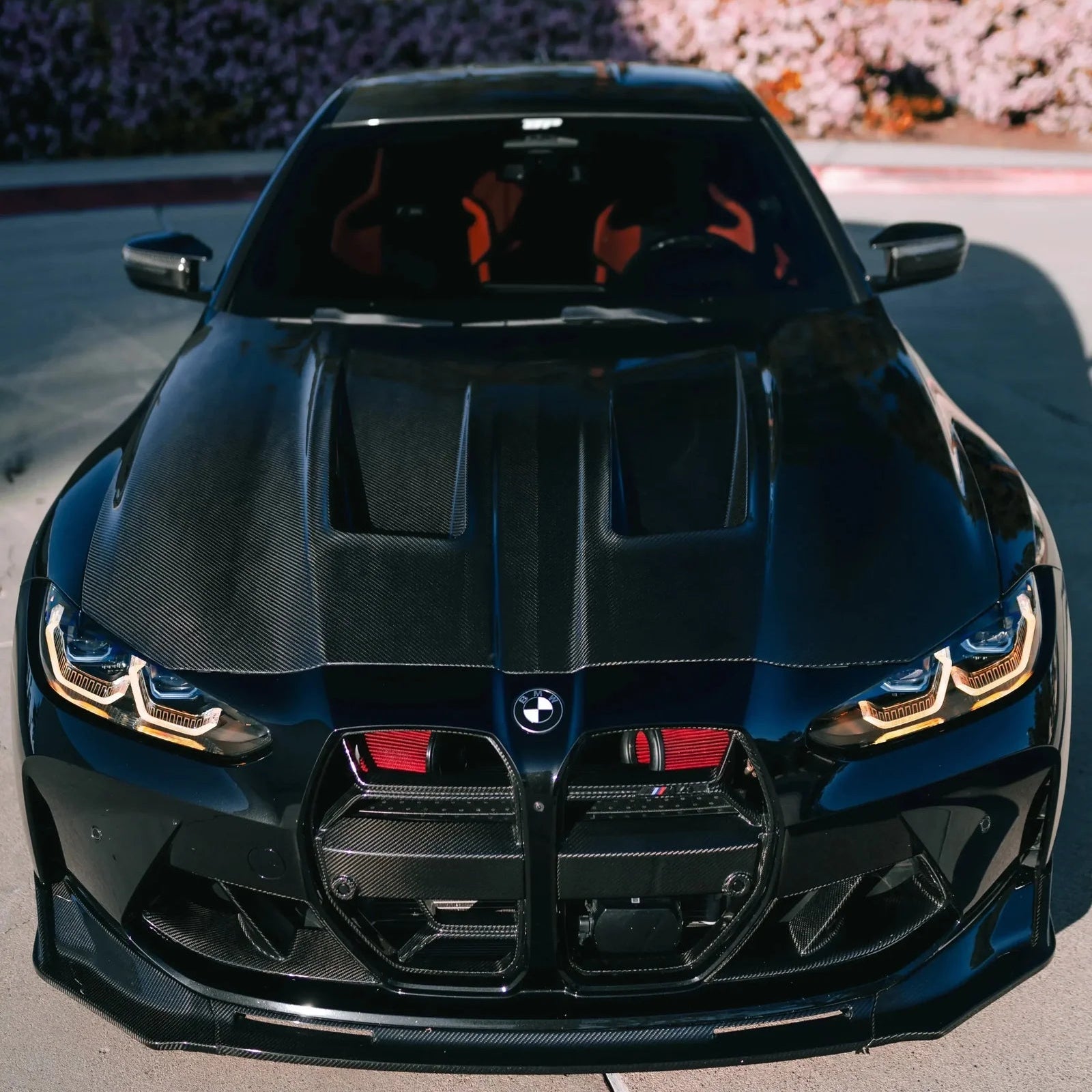 AN Style Carbon Fiber Front Hood - BMW G80 M3 & G82 / G83 M4
