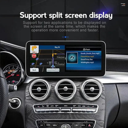 Apple CarPlay & Android Auto Android Screen Upgrade - Mercedes Benz C Class W205 / GLC Class X253