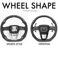 AUDI Q/RS 2023 STYLE CUSTOMIZABLE STEERING WHEEL