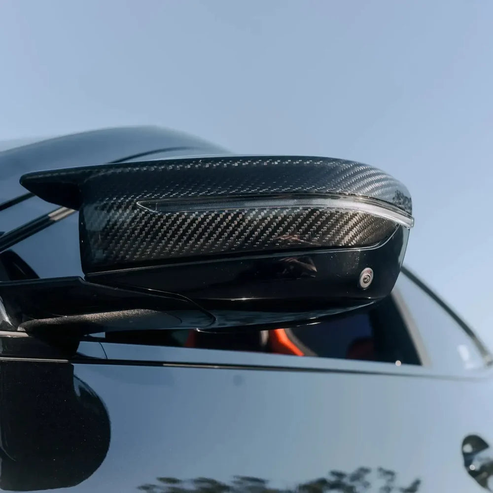 Carbon Fiber Mirror Cap Set - BMW G80 M3, G82/G83 M4 & G87 M2