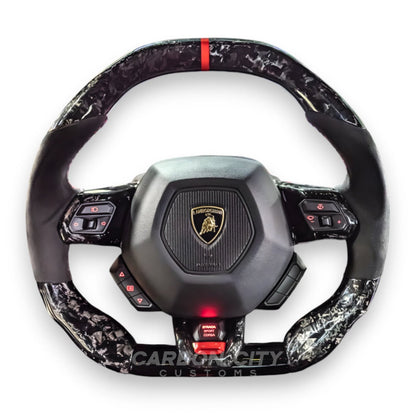 LAMBORGHINI HURACÁN STYLE CUSTOMIZABLE STEERING WHEEL