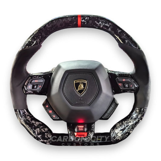 LAMBORGHINI HURACÁN STYLE CUSTOMIZABLE STEERING WHEEL