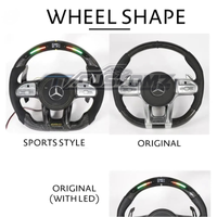 MERCEDES-BENZ 2020 AMG PERFORMANCE STYLE CUSTOMIZABLE STEERING WHEEL (FITS 2010+ ALL MODELS)