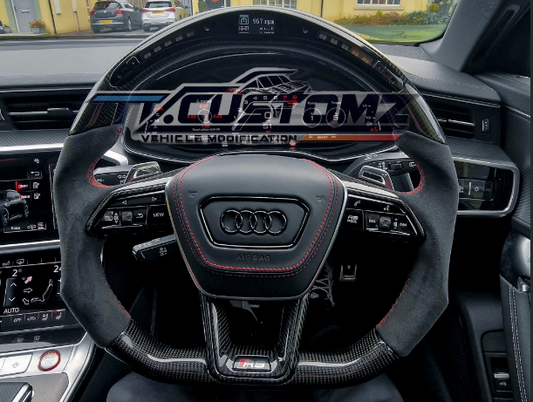AUDI RS6 STYLE CUSTOMIZABLE STEERING WHEEL