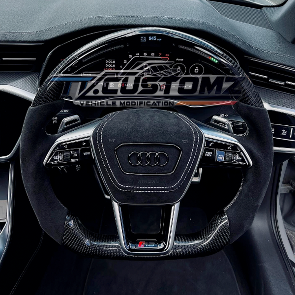 AUDI RS6 STYLE CUSTOMIZABLE STEERING WHEEL — view 2
