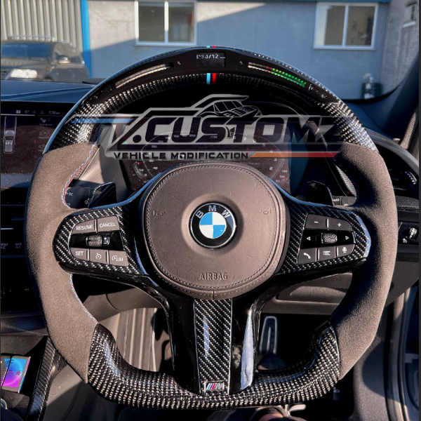 BMW F4X / F9X / G-CHASSIS CUSTOMIZABLE STEERING WHEEL — view 2