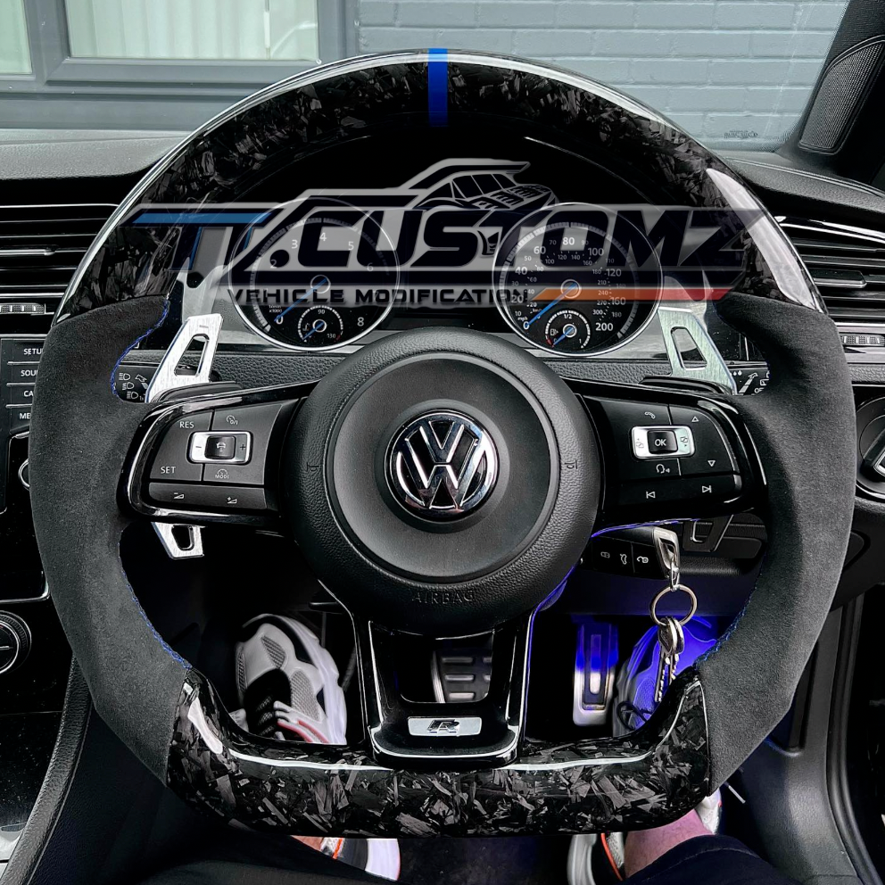 VOLKSWAGEN GOLF MK7 / MK7.5 STYLE CUSTOMIZABLE STEERING WHEEL