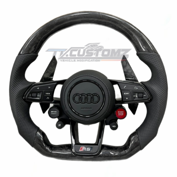Audi R8/TT Style Customizable Steering Wheel (Fits 2010+ All Models)