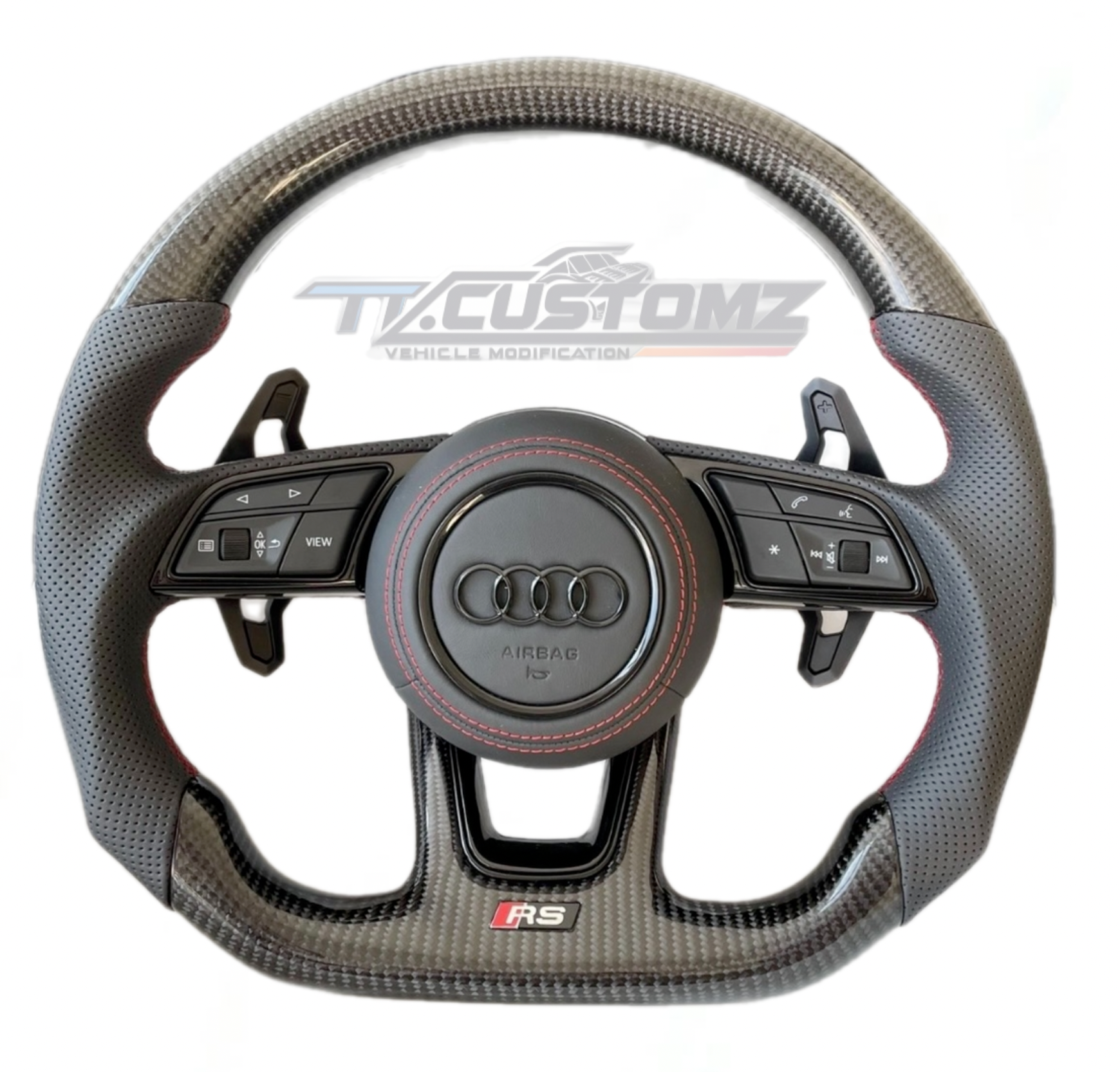 AUDI RS STYLE CUSTOMIZABLE STEERING WHEEL