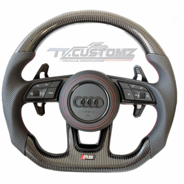 AUDI RS STYLE CUSTOMIZABLE STEERING WHEEL