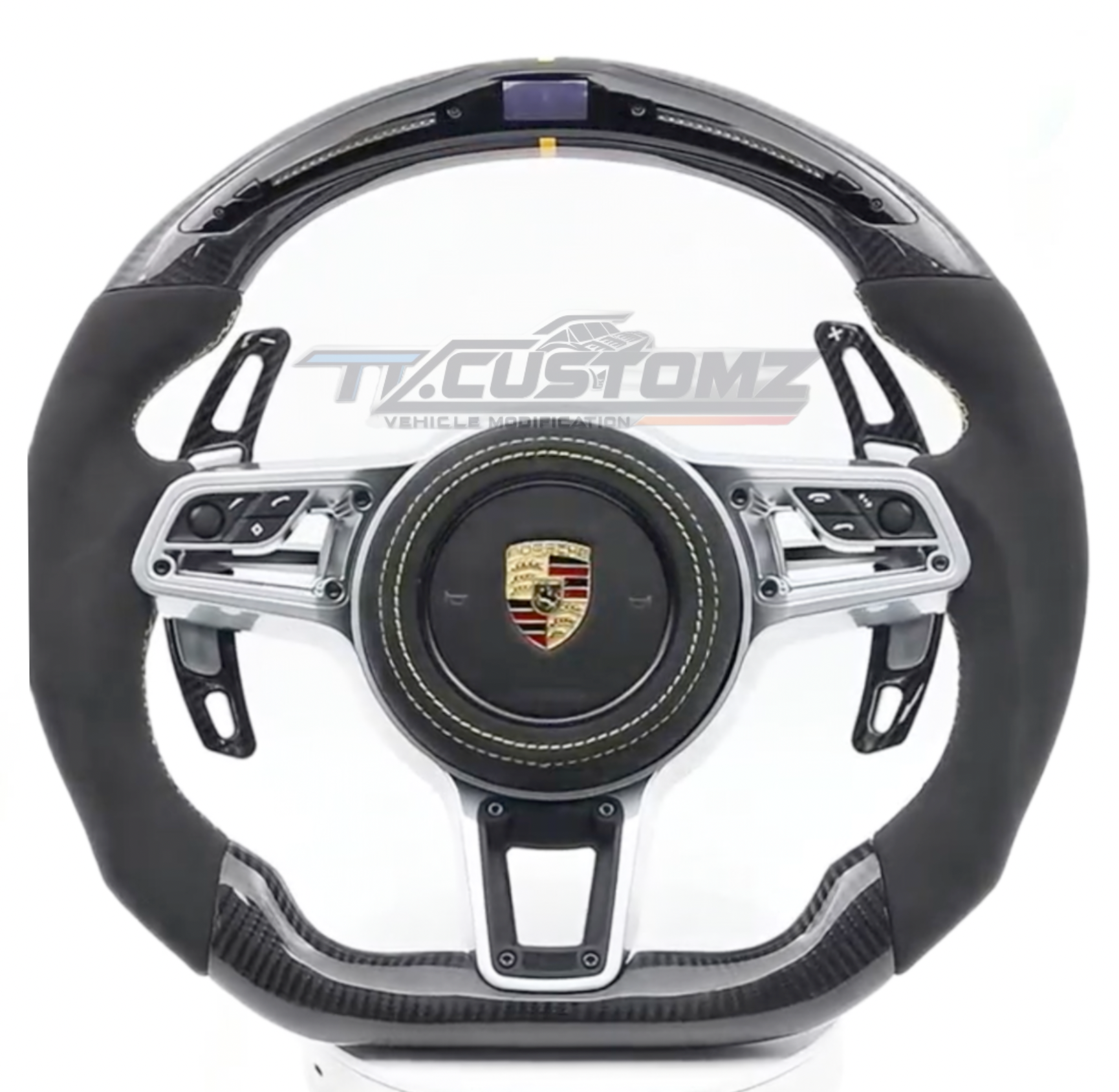 PORSCHE CUSTOMIZABLE STEERING WHEEL