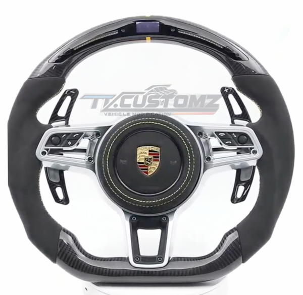 PORSCHE CUSTOMIZABLE STEERING WHEEL