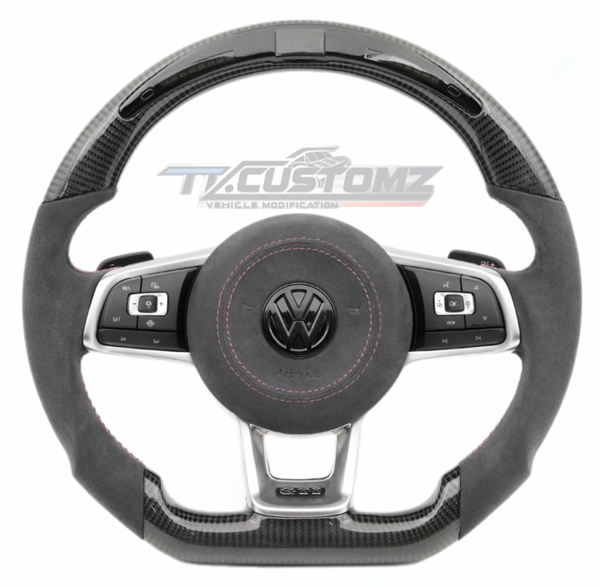 VOLKSWAGEN GOLF MK7 / MK7.5 STYLE CUSTOMIZABLE STEERING WHEEL