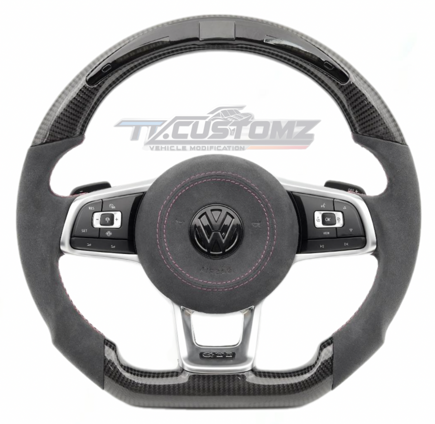 VOLKSWAGEN GOLF MK7 / MK7.5 STYLE CUSTOMIZABLE STEERING WHEEL