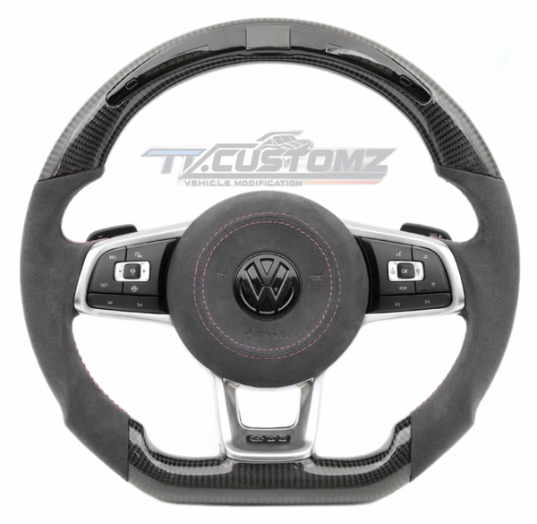 VOLKSWAGEN GOLF MK7 / MK7.5 STYLE CUSTOMIZABLE STEERING WHEEL