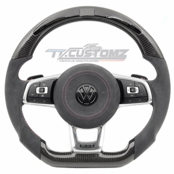 VOLKSWAGEN GOLF MK7 / MK7.5 STYLE CUSTOMIZABLE STEERING WHEEL