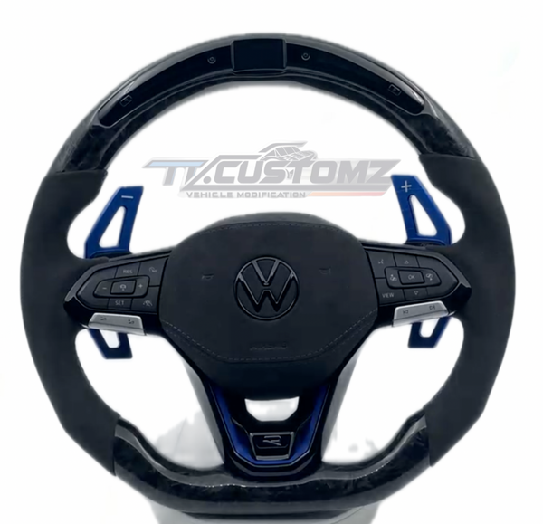 VOLKSWAGEN GOLF MK8 STYLE CUSTOMIZABLE STEERING WHEEL