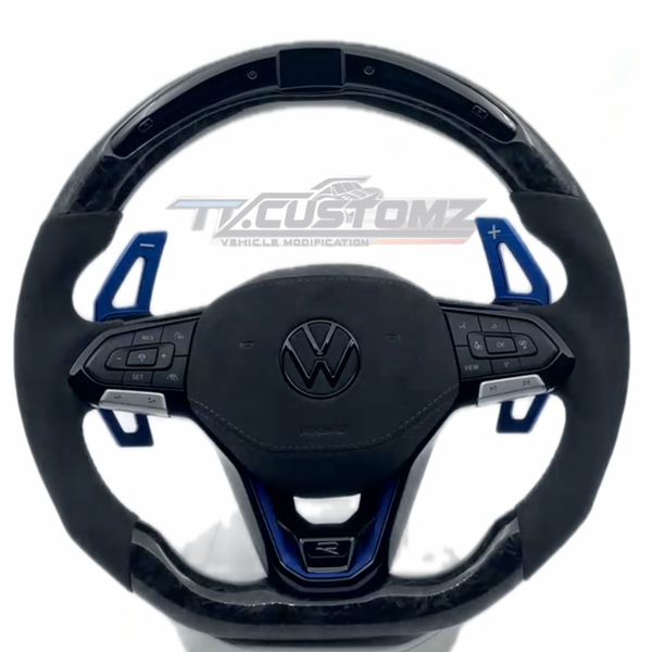 VOLKSWAGEN GOLF MK8 STYLE CUSTOMIZABLE STEERING WHEEL