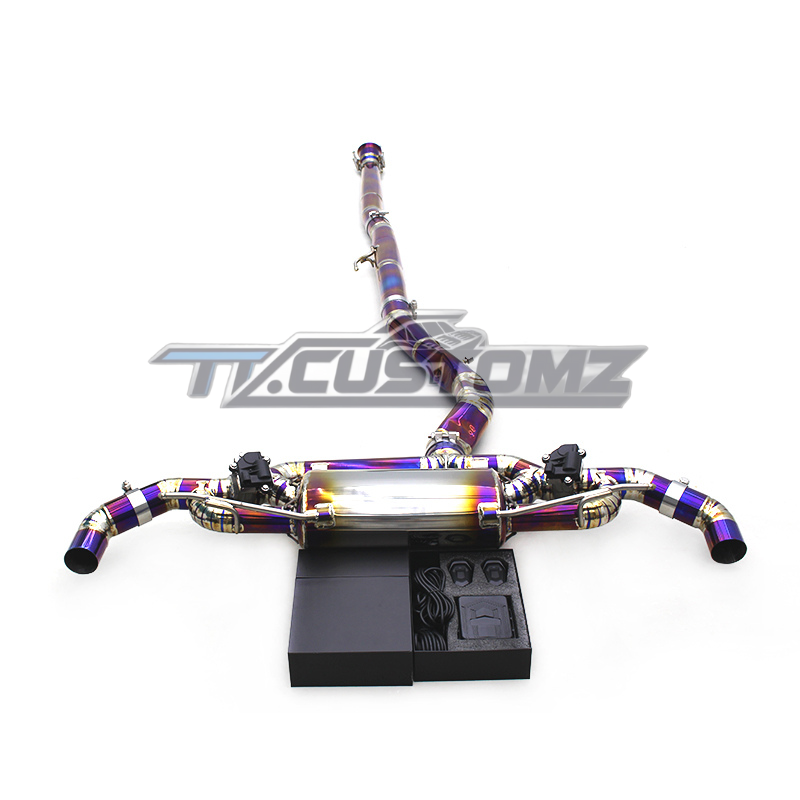 Mercedes A45/ A45S W177 CAT-BACK EXHAUST SYSTEM (VALVETRONIC) TITANIUM / STAINLESS STEEL