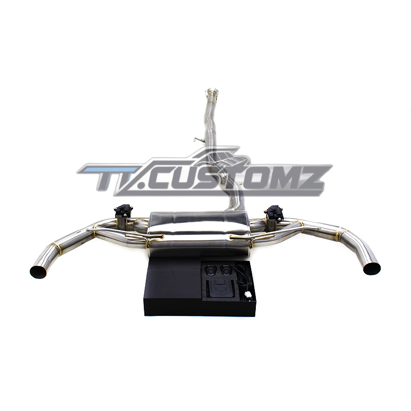 Mercedes A45/ A45S W177 CAT-BACK EXHAUST SYSTEM (VALVETRONIC) TITANIUM / STAINLESS STEEL