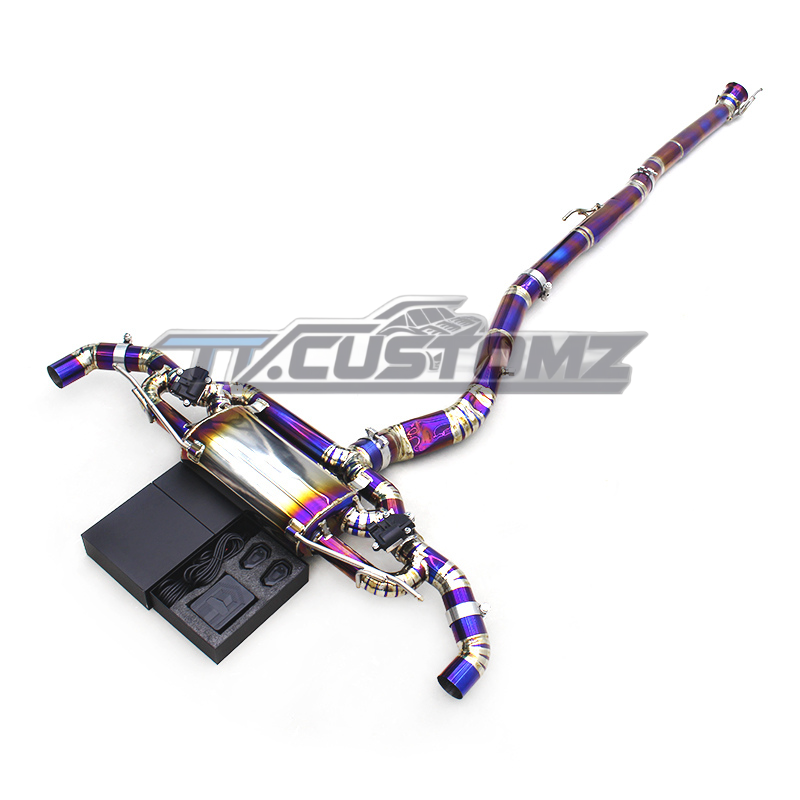 Mercedes A45/ A45S W177 CAT-BACK EXHAUST SYSTEM (VALVETRONIC) TITANIUM / STAINLESS STEEL