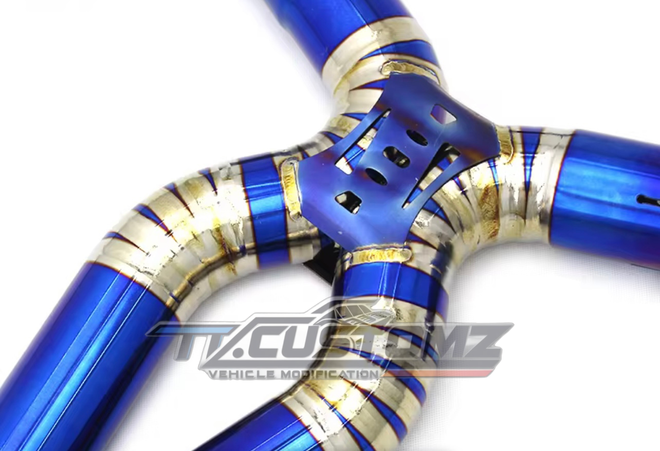 Mercedes C63/C63S W205 CAT-BACK EXHAUST SYSTEM (VALVETRONIC) TITANIUM/ STAINLESS STEEL