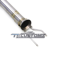 Mercedes A45/ A45S W177 CAT-BACK EXHAUST SYSTEM (VALVETRONIC) TITANIUM / STAINLESS STEEL