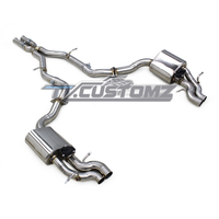 Mercedes E63/E63s (W213 - W212) CAT-BACK EXHAUST SYSTEM (VALVETRONIC) TITANIUM / STAINLESS STEEL