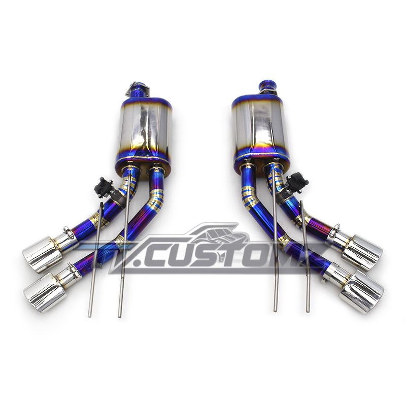 Mercedes G63 (W463 / W464) CAT-BACK EXHAUST SYSTEM (VALVETRONIC) TITANIUM / STAINLESS STEEL