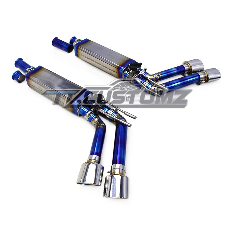 Mercedes G63 (W463 / W464) CAT-BACK EXHAUST SYSTEM (VALVETRONIC) TITANIUM / STAINLESS STEEL