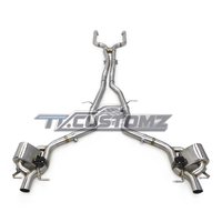 Mercedes E63/E63s (W213 - W212) CAT-BACK EXHAUST SYSTEM (VALVETRONIC) TITANIUM / STAINLESS STEEL