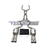 BMW M3/M4 (E90,E92, E93) CAT-BACK EXHAUST SYSTEM (VALVETRONIC) TITANIUM / STAINLESS STEEL