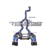 BMW M3/M4 F8X CAT-BACK EXHAUST SYSTEM (VALVETRONIC) TITANIUM / STAINLESS STEEL