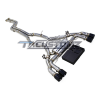 BMW X3M CAT-BACK EXHAUST SYSTEM (VALVETRONIC) TITANIUM / STAINLESS STEEL