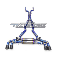 BMW M8 CAT-BACK EXHAUST SYSTEM (VALVETRONIC) TITANIUM / STAINLESS STEEL