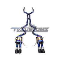 BMW M3/M4 (E90,E92, E93) CAT-BACK EXHAUST SYSTEM (VALVETRONIC) TITANIUM / STAINLESS STEEL