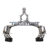Mercedes C63 W204 VALVETRONIC CAT-BACK EXHAUST SYSTEM STAINLESS STEEL
