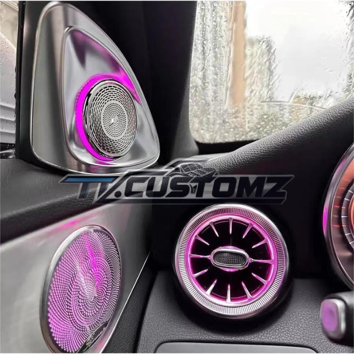 Mercedes Benz C/ GLC Class Complete Ambient Lighting Kit 2015-2021 OEM upgrade