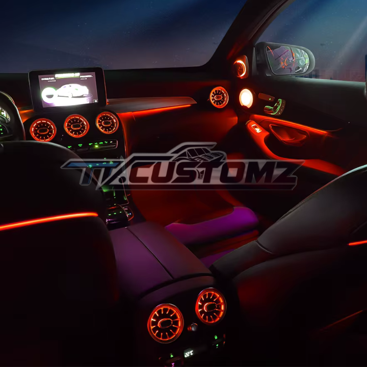 Mercedes Benz C/ GLC Class Complete Ambient Lighting Kit 2015-2021 OEM upgrade