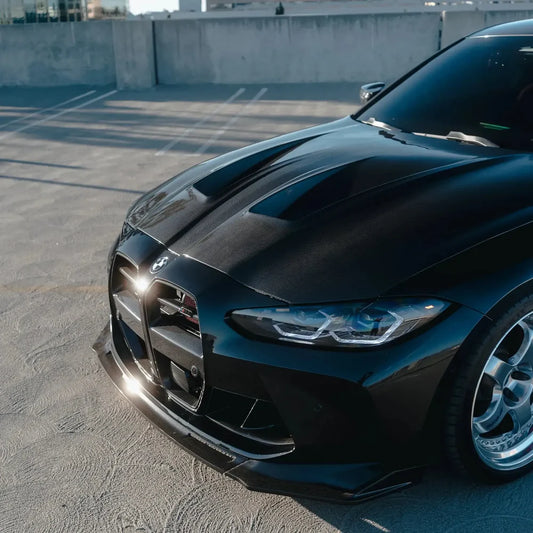 V Style Carbon Fiber Front Lip - BMW G80 M3 & G82/G83 M4