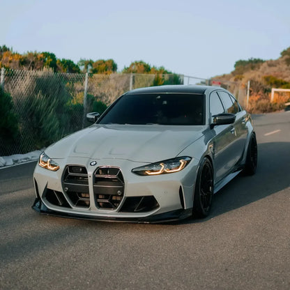 V Style Carbon Fiber Front Lip - BMW G80 M3 & G82/G83 M4