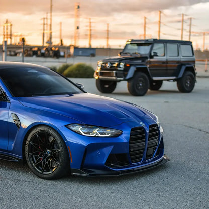 V Style Carbon Fiber Front Lip - BMW G80 M3 & G82/G83 M4