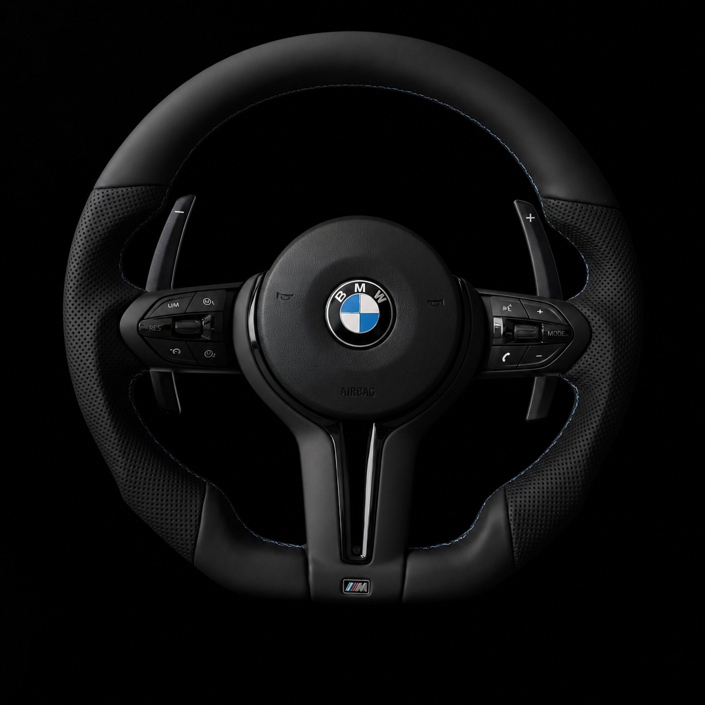 BMW F-Series M Sport Steering Wheel — Studio Hero