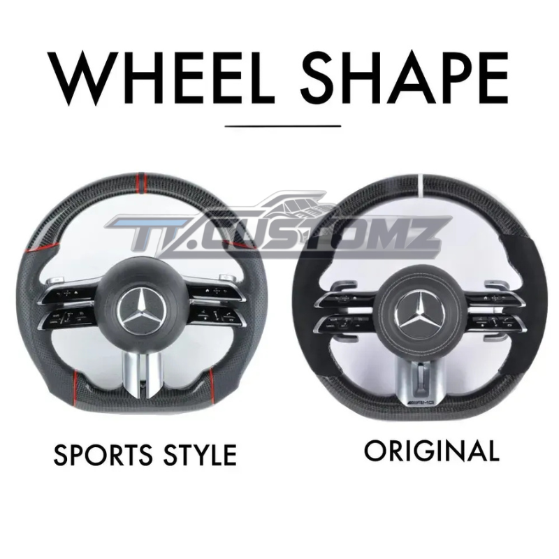 MERCEDES-BENZ 2023 AMG STYLE CUSTOMIZABLE STEERING WHEEL