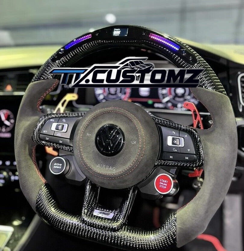 VW Golf GTE (2018) Steering wheel upgrade