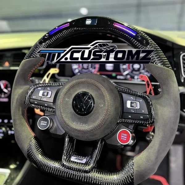 VW Golf GTE (2018) Steering wheel upgrade